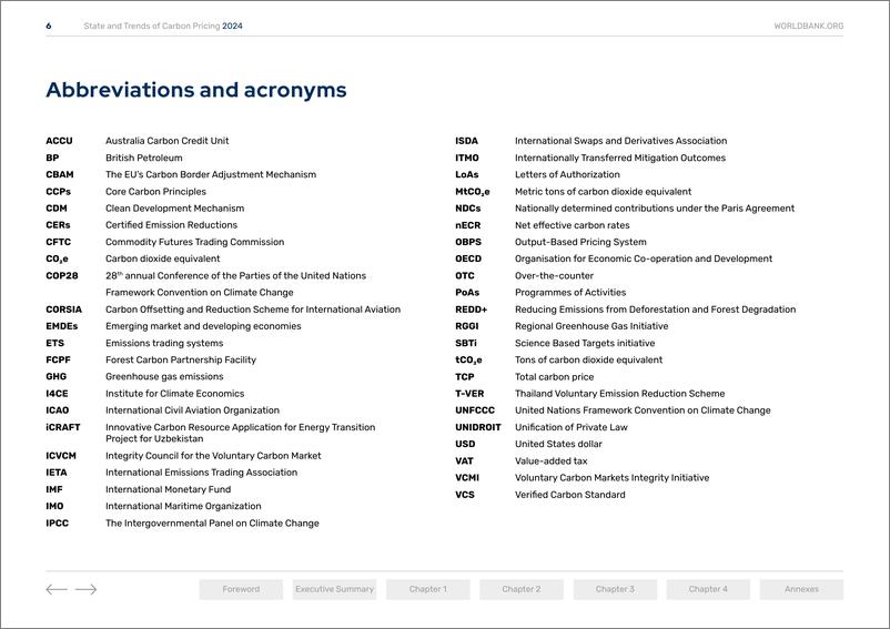 《世界银行-2024年碳定价的现状和趋势（英）-2024-76页》 - 第6页预览图