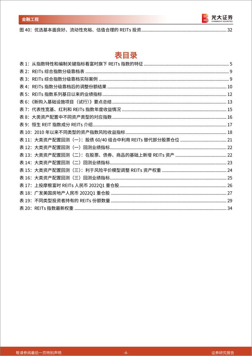 《REITs产品研究和投资系列之一：构建公募REITs系列指数，实现更优的资产配置策略-20220707-光大证券-35页》 - 第5页预览图