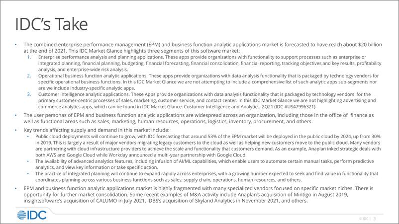 《EPManalyticApplication市场概况-IDC》 - 第3页预览图