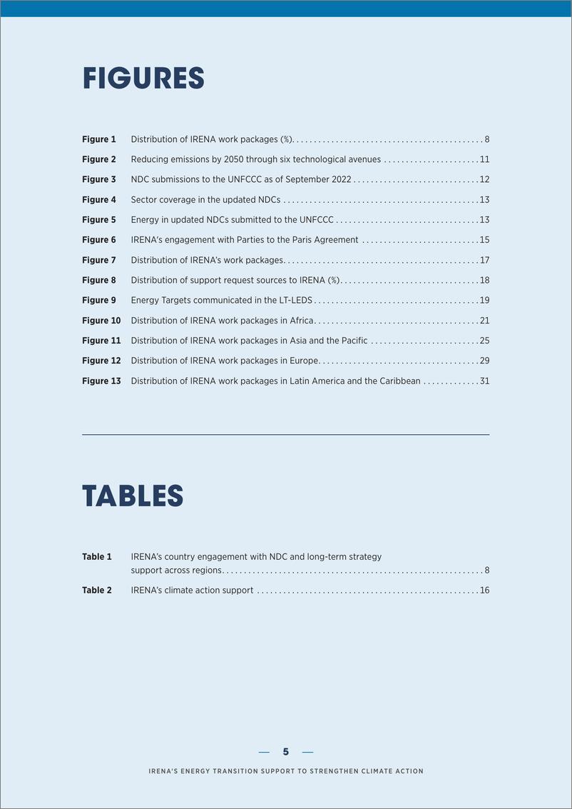 《IRENA能源转型支持，以加强2022年气候行动-130页》 - 第6页预览图