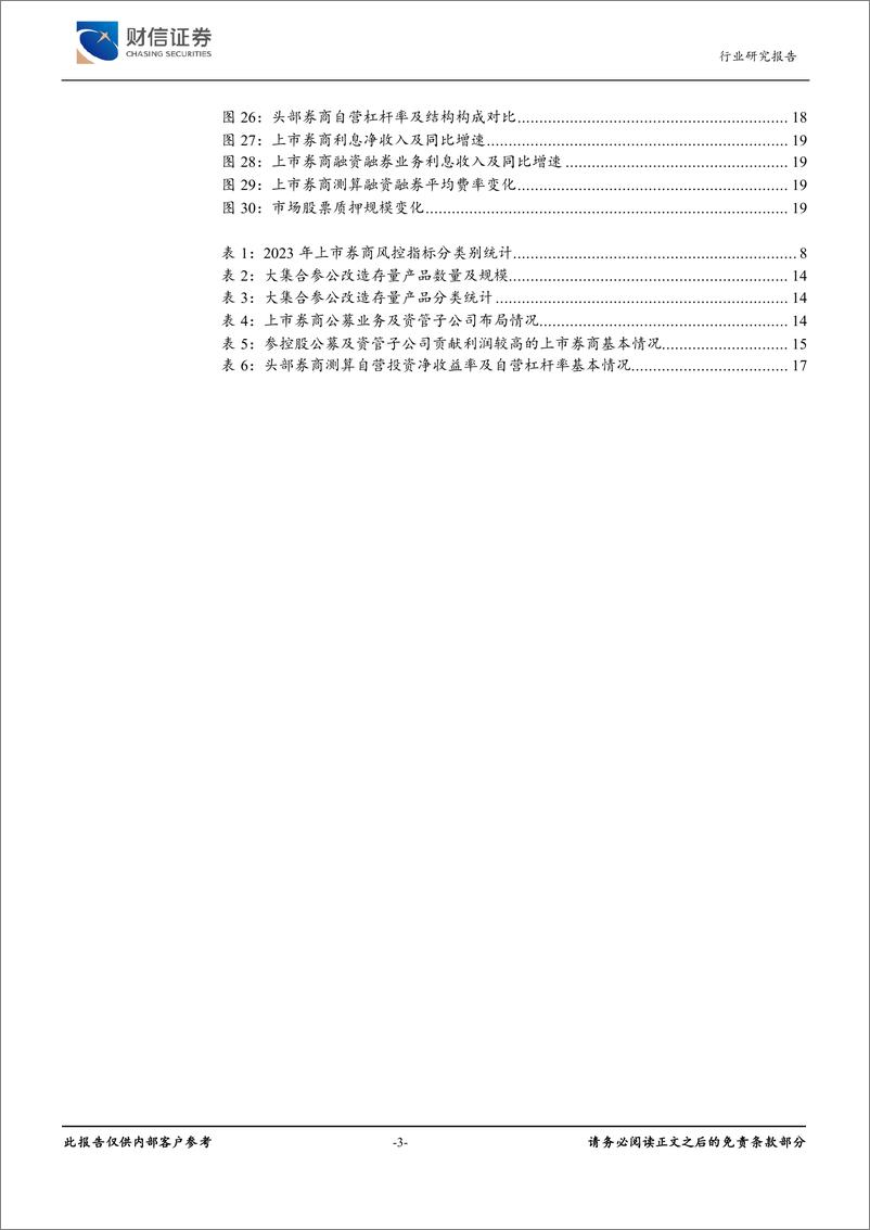 《证券行业2023及2024Q1业绩点评：业绩承压、业务转型迫切，建议重点关注优质头部券商及并购重组主线-240603-财信证券-21页》 - 第3页预览图