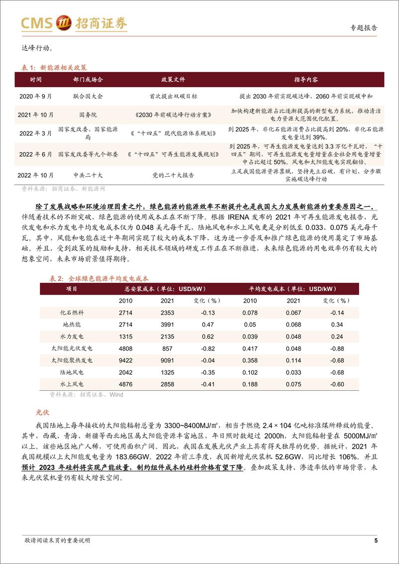 《华宝中证绿色能源ETF（562010.OF）投资价值分析：能源革命方兴未艾，精准布局分享产业红利-20221204-招商证券-16页》 - 第6页预览图