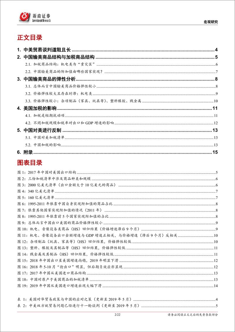 《简析中美相互加征关税的影响：基于最新加税清单的梳理-20190515-浙商证券-22页》 - 第3页预览图