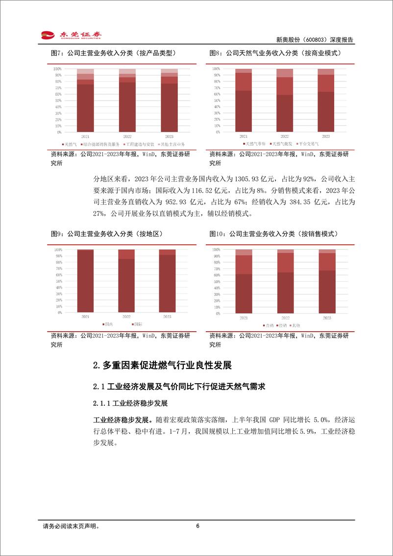 《新奥股份(600803)深度报告：积极推动降本增效，公司发展前景可期-240830-东莞证券-16页》 - 第6页预览图