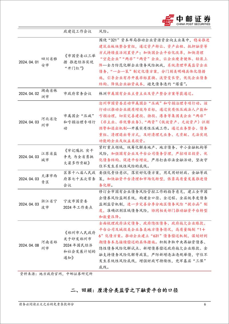 《固收点评：再看城投“退平台”-240409-中邮证券-14页》 - 第6页预览图