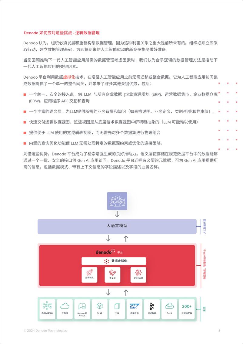 《Denodo_2024年GenAI新时代_采用逻辑数据管理白皮书》 - 第8页预览图