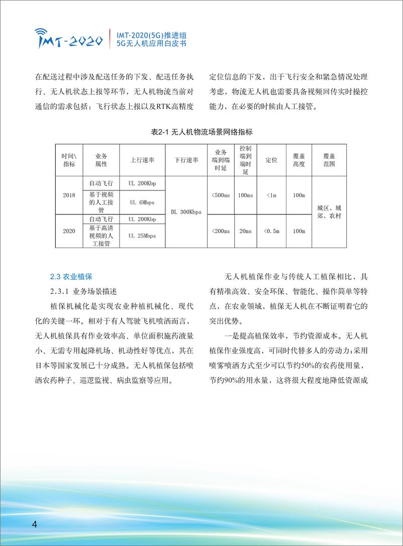 《5G无人机应用白皮书》 - 第6页预览图