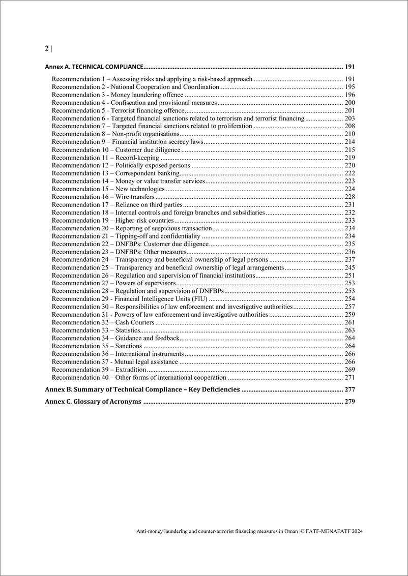 《金融行动特别工作组-阿曼打击洗钱和恐怖主义融资的措施（英）-2024.12-283页》 - 第4页预览图