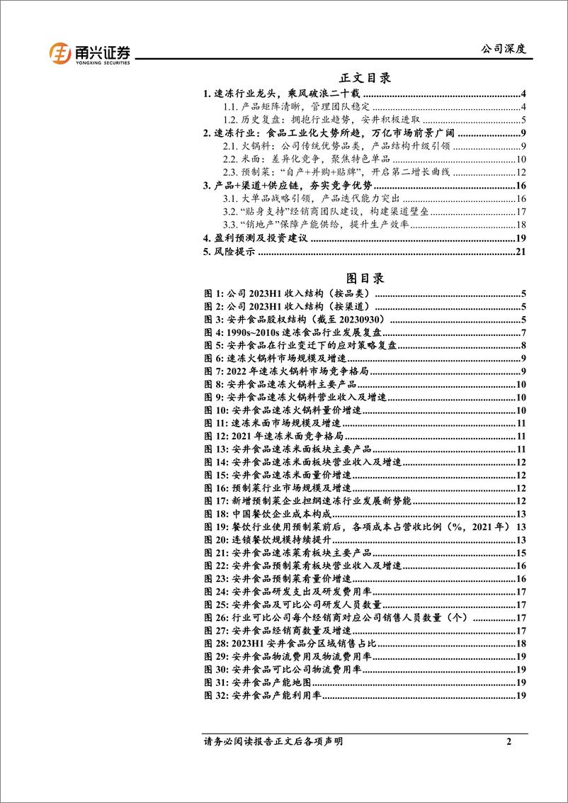 《安井食品-603345.SH-安井食品首次覆盖报告：速冻龙头锐意进取，预制菜接棒成长-20240425-甬兴证券-24页》 - 第2页预览图