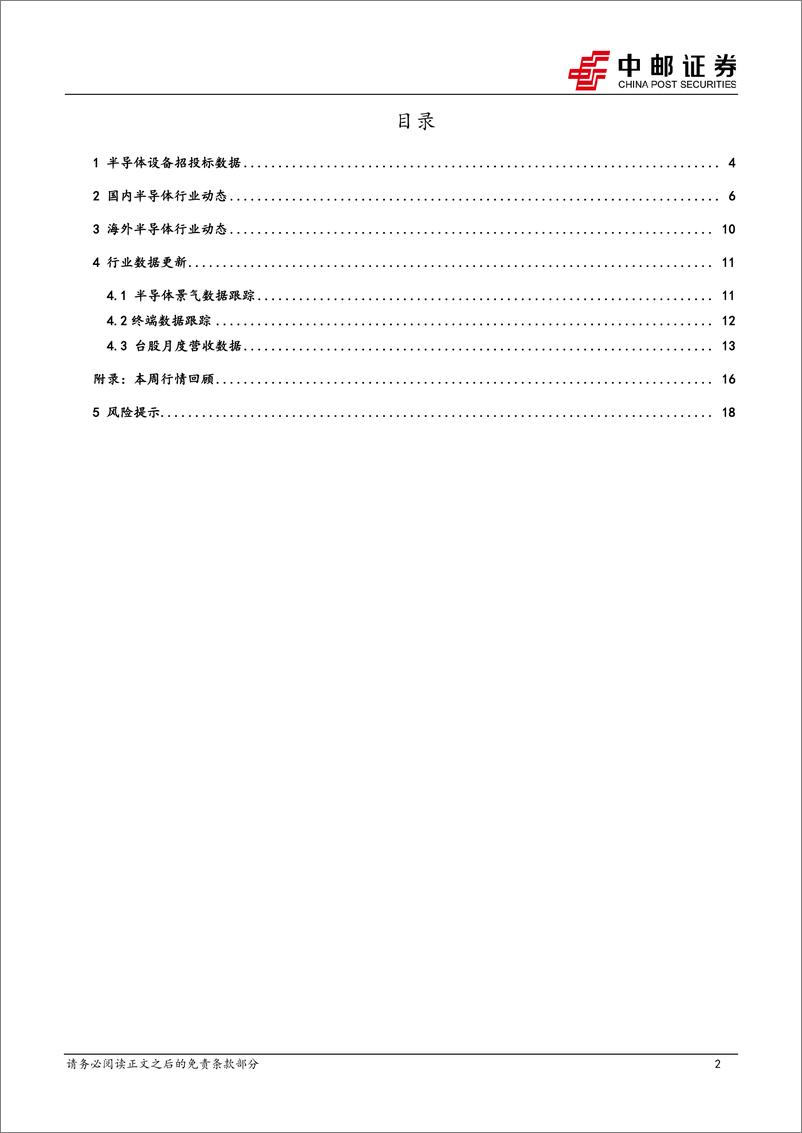 《半导体行业报告：积塔公布多个设备中标结果，上海印发IC企业核心团队专项奖励办法-20221203-中邮证券-20页》 - 第2页预览图