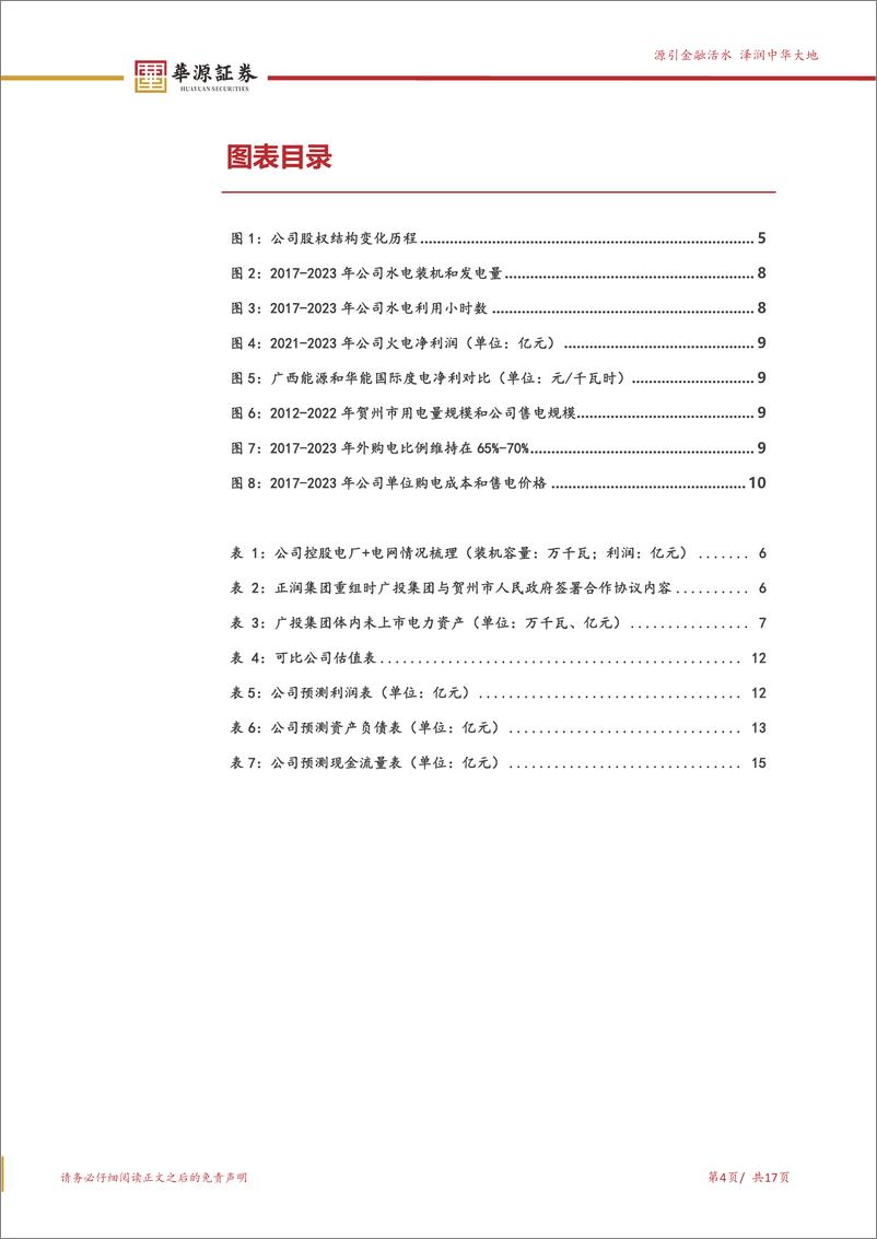 《华源证券-广西能源-600310-从区域厂网一体 到广西地方能源平台》 - 第4页预览图