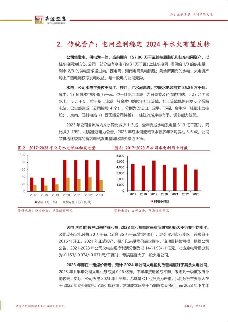 《华源证券-广西能源-600310-从区域厂网一体 到广西地方能源平台》 - 第8页预览图