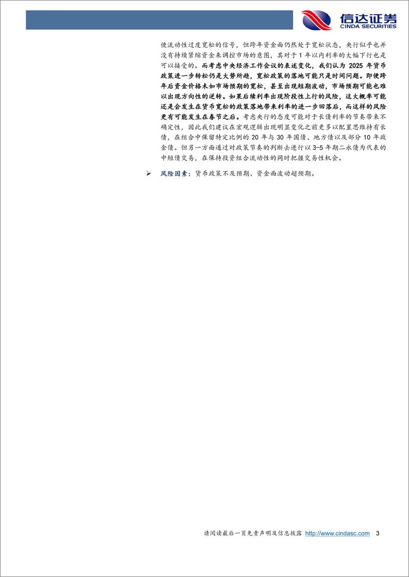 《1.7%25的10年期国债利率定价了什么？-241230-信达证券-15页》 - 第3页预览图