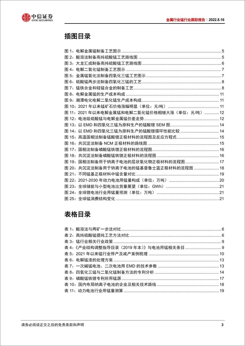 《金属行业锰行业跟踪报告：锰的生产工艺与技术应用探讨-20220816-中信证券-25页》 - 第4页预览图