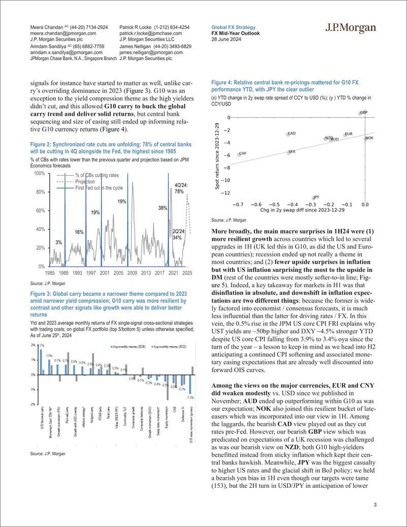 《JPMorgan-FX Mid-Year Outlook Ten questions (and answers) on currencie...-108907474》 - 第3页预览图