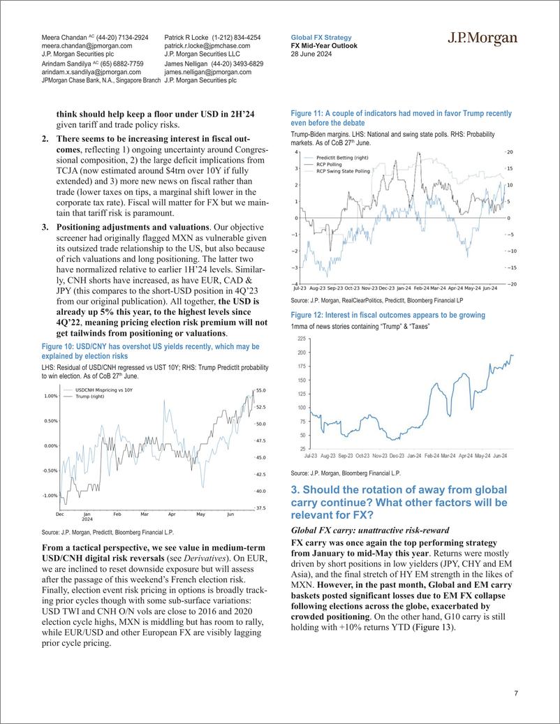 《JPMorgan-FX Mid-Year Outlook Ten questions (and answers) on currencie...-108907474》 - 第7页预览图