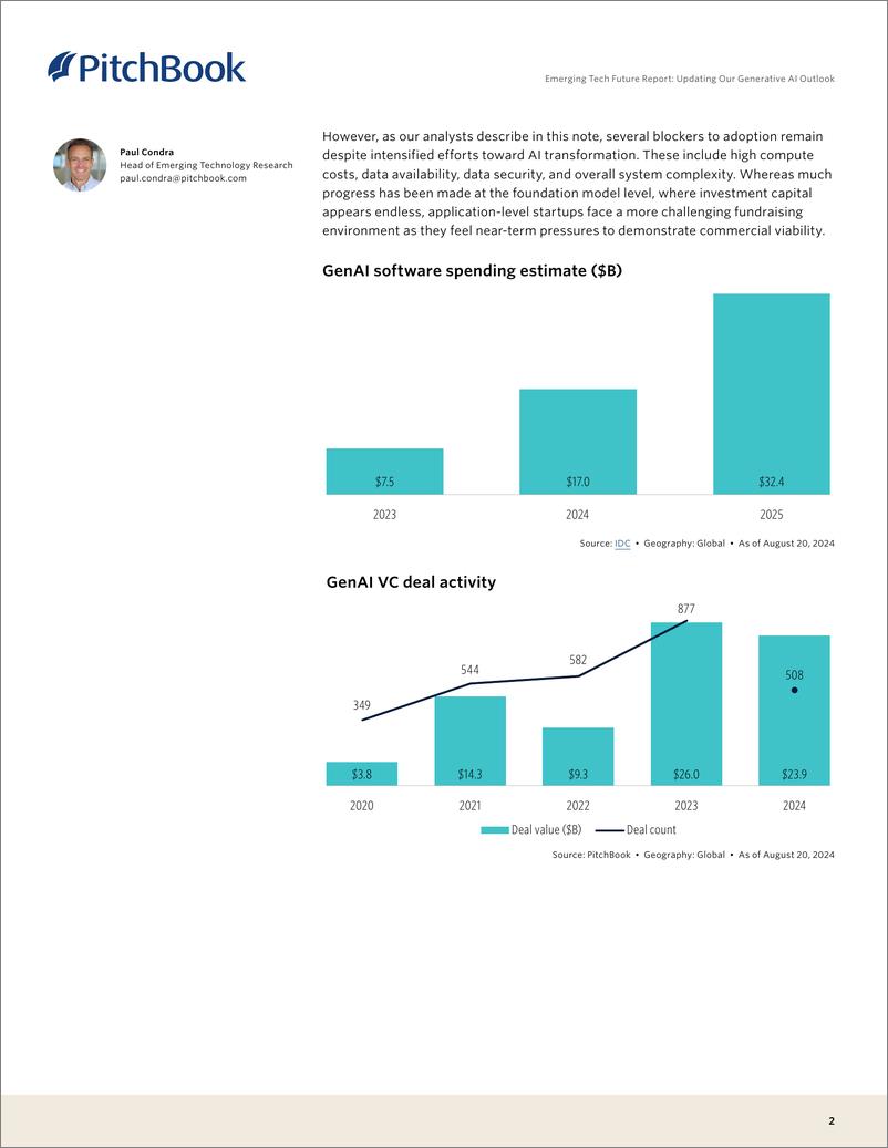 《PitchBook-新兴技术未来报告：更新我们的人工智能展望（英）-2024-47页》 - 第2页预览图