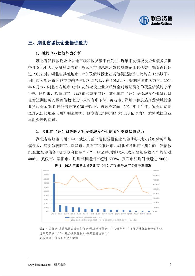 《湖北省城投企业3C研究》 - 第3页预览图