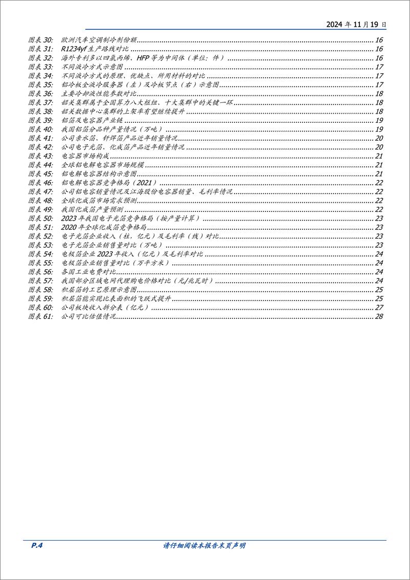 《东阳光(600673)化工材料%2b铝箔双擎驱动，制冷剂强者破茧化蝶-241119-国盛证券-29页》 - 第4页预览图