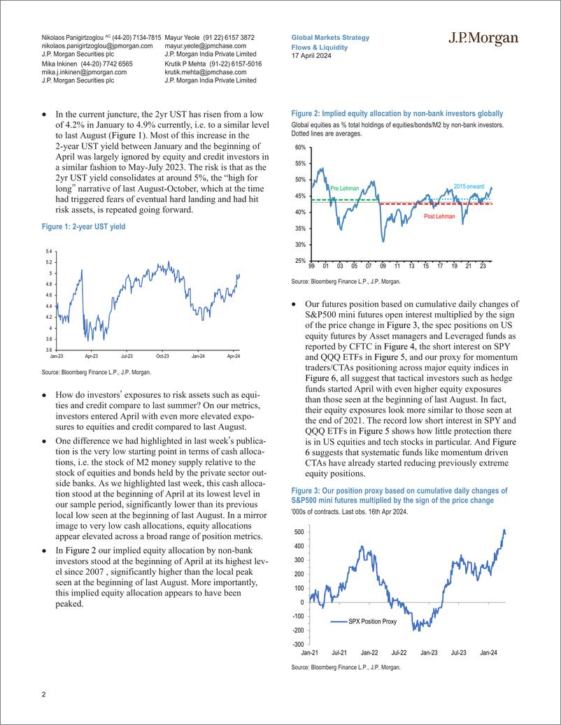 《JPMorgan Market Stra-Flows  Liquidity A repeat of last August-107667102》 - 第2页预览图