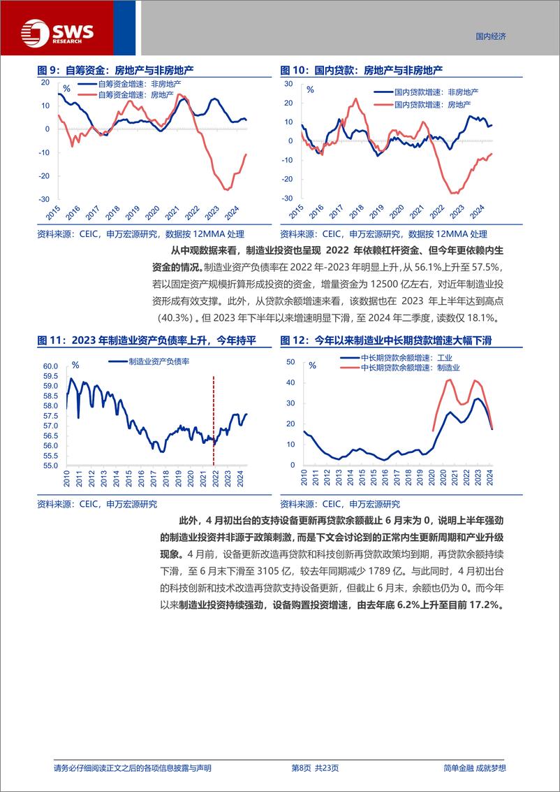 《“产业突围”系列专题之二：制造业投资结构“大分化”-240909-申万宏源-23页》 - 第8页预览图