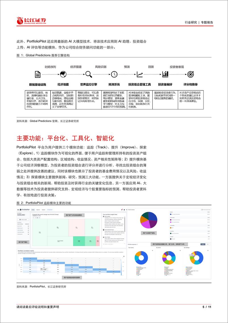 《多元金融行业金融科技海外视界2：美国PortfolioPilot如何破局智能投顾？-240520-长江证券-11页》 - 第5页预览图