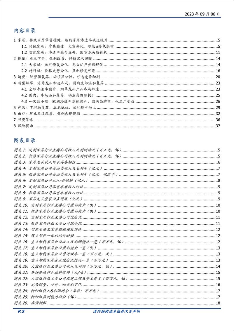 《轻工制造行业2023Q2综述：复苏为主方向，分化为主旋律-20230906-国盛证券-38页》 - 第4页预览图