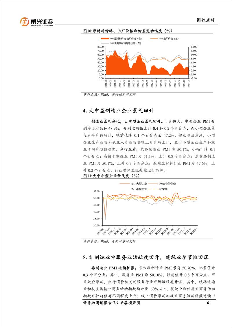 《1月PMI数据点评：经济平稳复苏-20240220-甬兴证券-10页》 - 第6页预览图