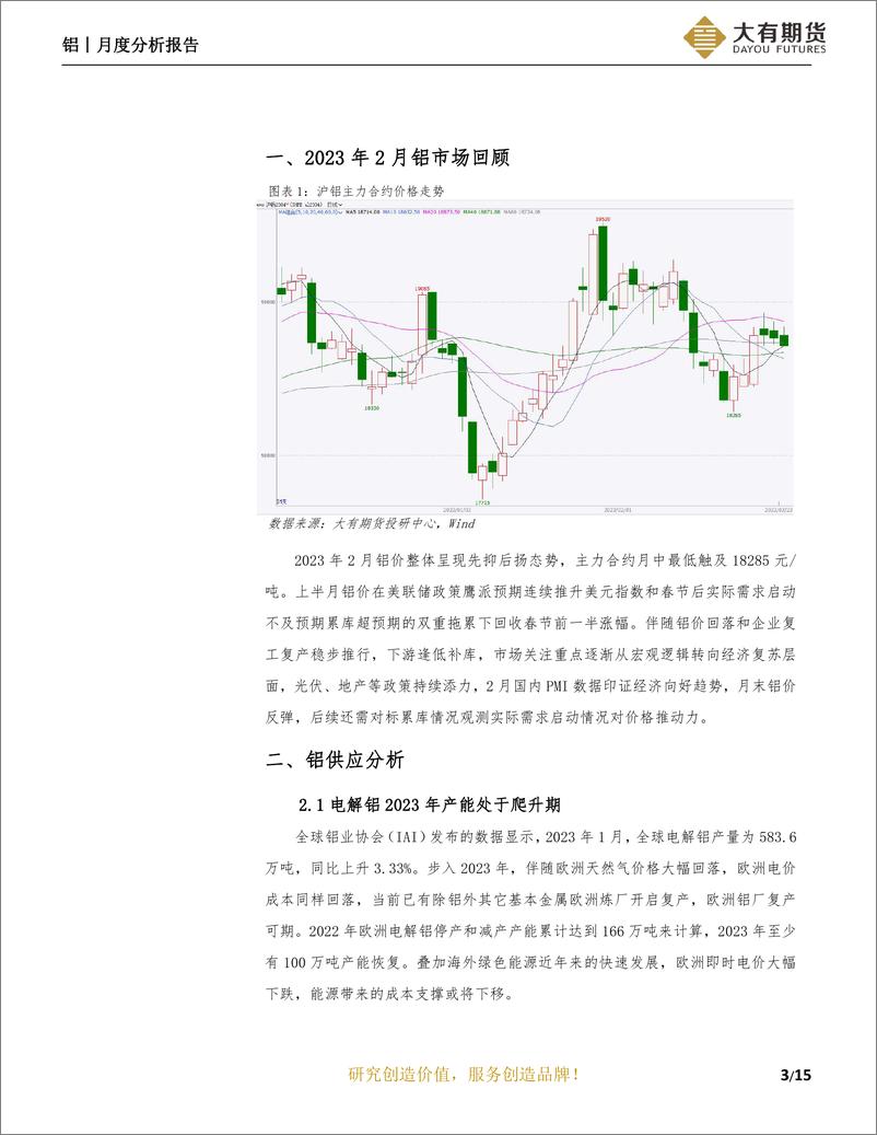 《铝月度分析报告：需求启动待验证，铝价高位震荡-20230303-大有期货-16页》 - 第5页预览图