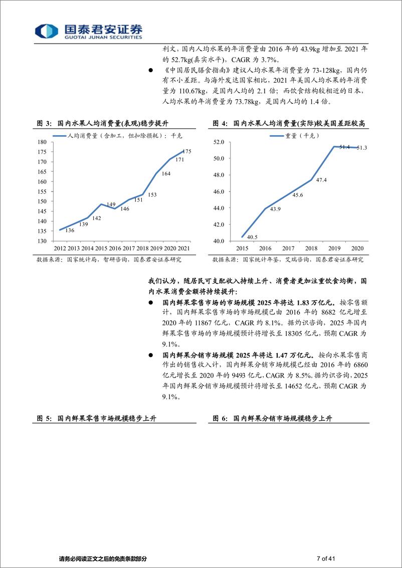 《批零贸易行业一文看懂洪九果品：自有品牌鲜果分销龙头，供应链为利器-20220814-国泰君安-41页》 - 第8页预览图