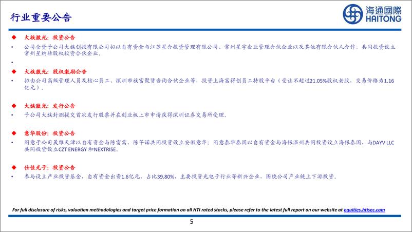 《通信行业：禾赛AT128激光雷达月交付量过万，意法半导体投资7.3亿欧元新建SiC衬底工厂-20221011-海通国际-30页》 - 第6页预览图