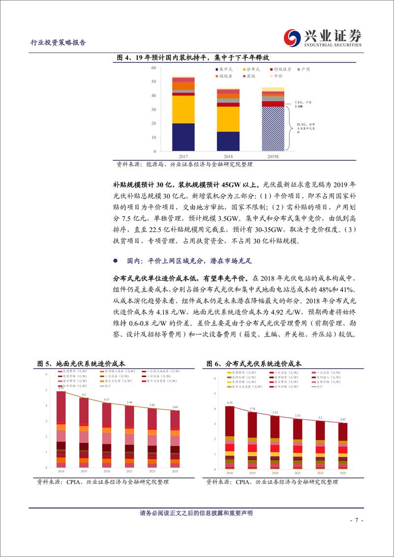 《电气设备行业2019年新能源发电行业中期策略报告：驱动换挡需求升级，赛道清晰首选龙头-20190606-兴业证券-32页》 - 第8页预览图