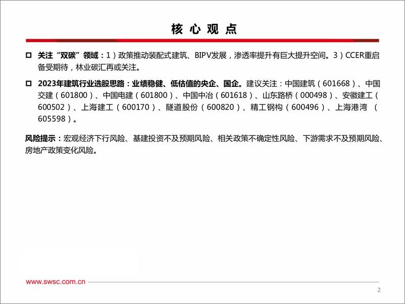 《建筑行业2023年春季投资策略：乘势而上，把握价值重估新机遇-20230310-西南证券-36页》 - 第4页预览图