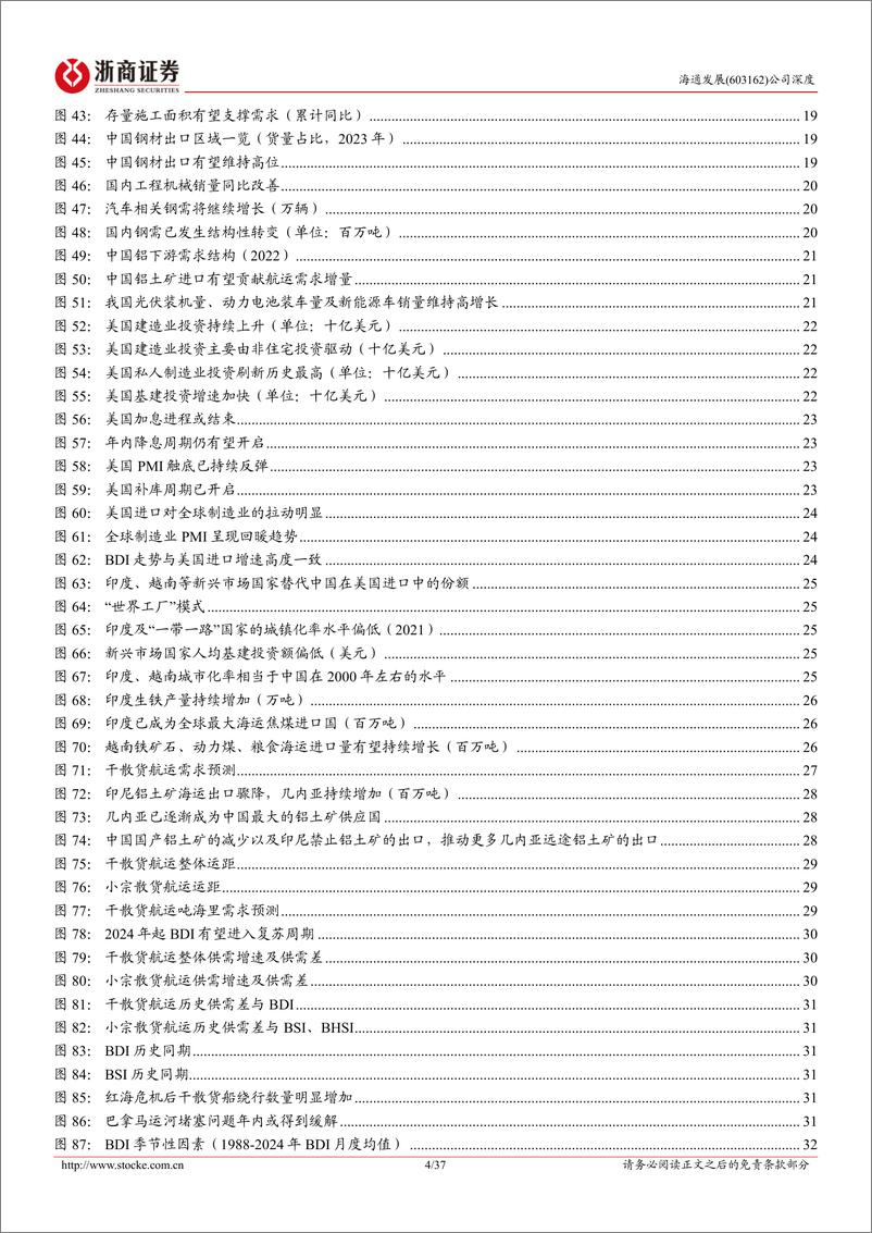 《海通发展(603162)首次覆盖报告：民营干散货航运龙头，海通风起破浪有时-240610-浙商证券-37页》 - 第4页预览图