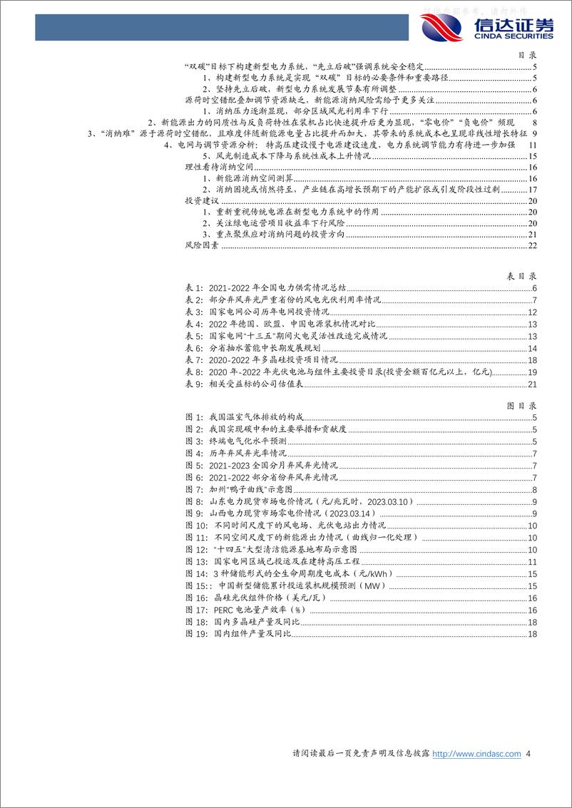 《信达证券-电力行业深度研究：新能源发展的消纳风险研究-230508》 - 第4页预览图