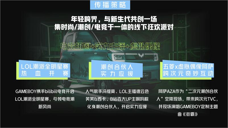 《五菱百万潮派bilibili线下整合联动营销总结》 - 第3页预览图