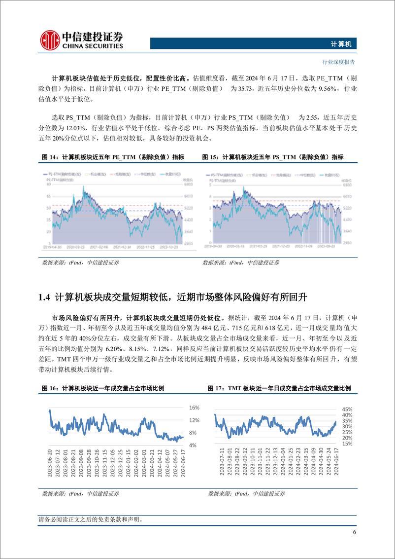 《计算机行业深度·2024年中期投资策略报告-计算机的三束光：新技术、新市场、新需求-240711-中信建投-46页》 - 第8页预览图