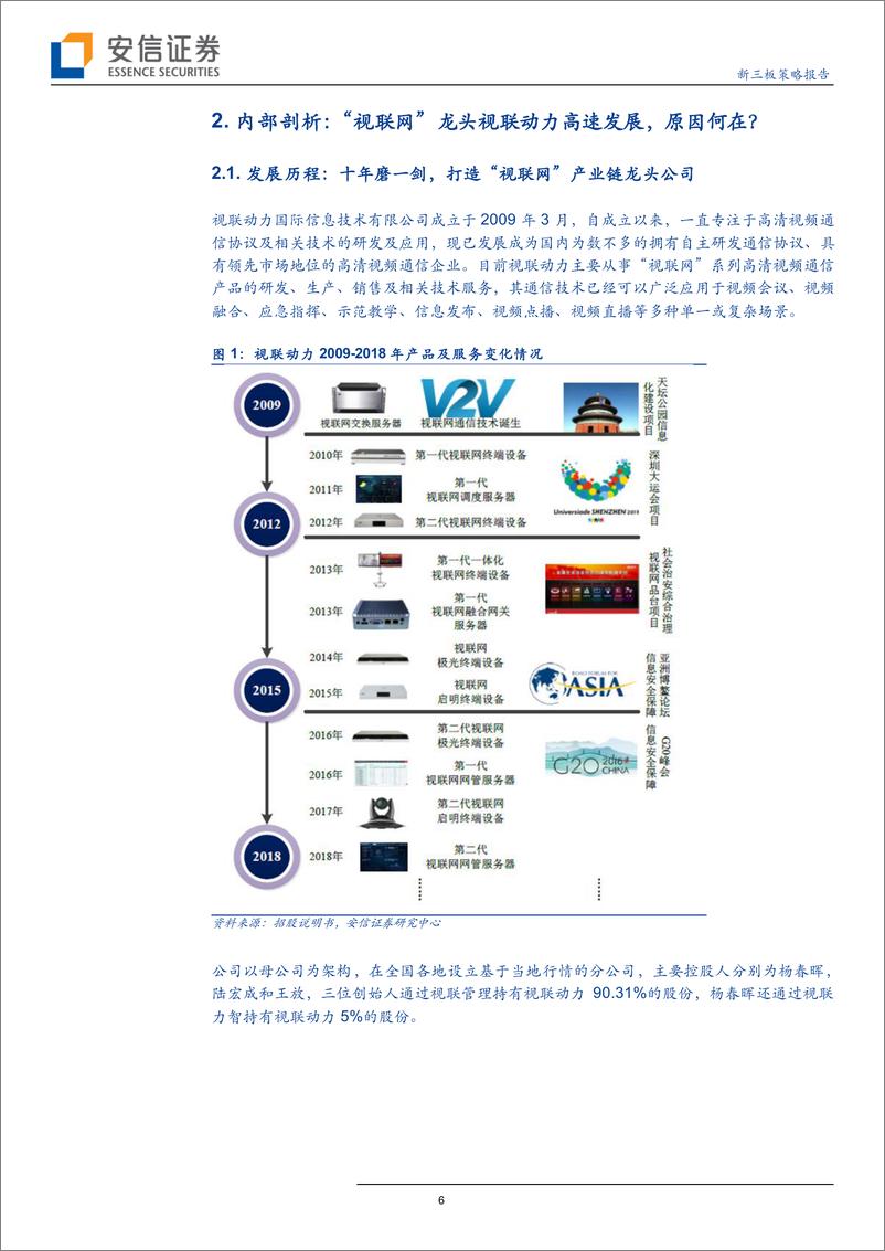 《科创板受理公司巡礼系列之（八）：视联动力拟科创版上市，将占据视频通信市场一席之地？-20190510-安信证券-32页》 - 第7页预览图