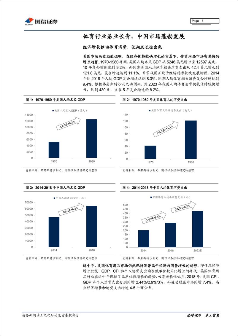 《纺织服装行业体育用品产业链专题研究：生命不息，运动不止-20191202-国信证券-23页》 - 第6页预览图