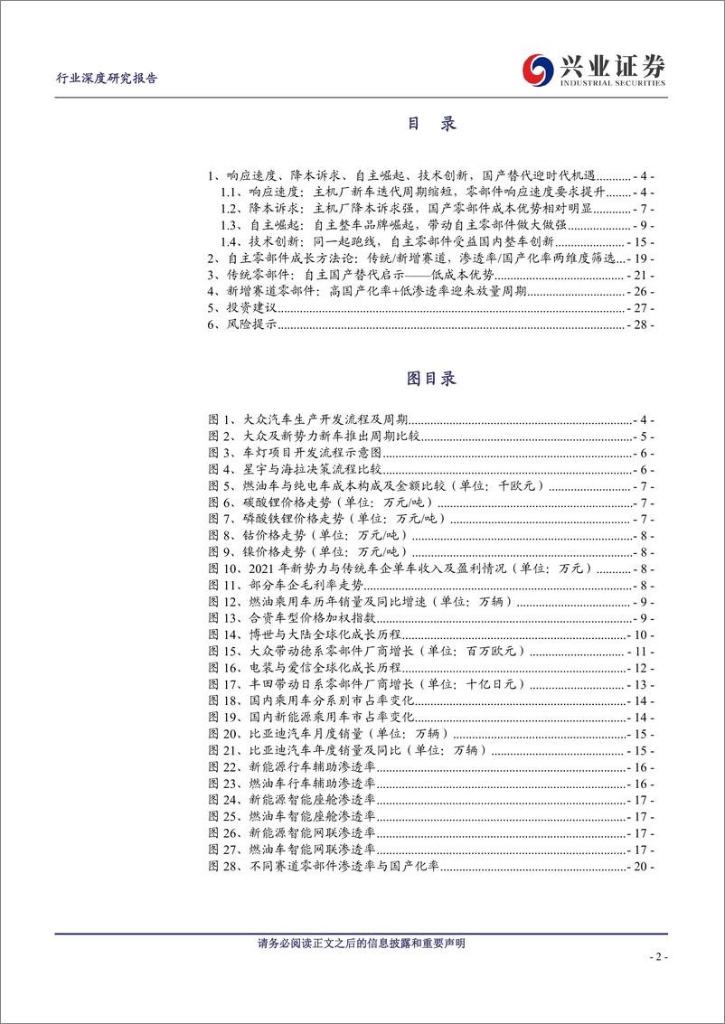 《汽车行业自主零部件成长方法论专题：国产替代加速，自主零部件崛起-20230318-兴业证券-29页》 - 第3页预览图