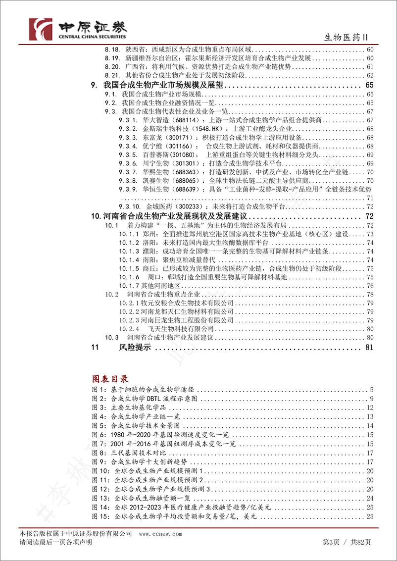 《中原证券-合成生物产业链分析及河南产业概况》 - 第3页预览图