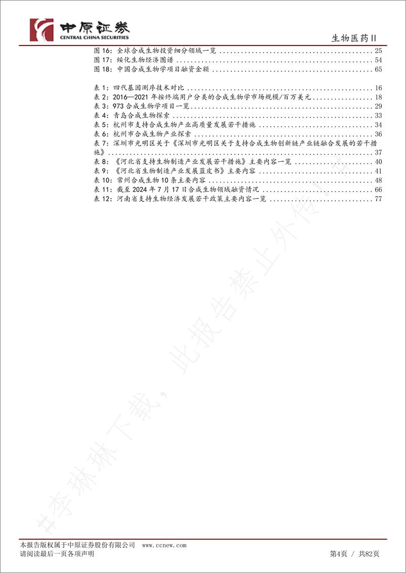 《中原证券-合成生物产业链分析及河南产业概况》 - 第4页预览图