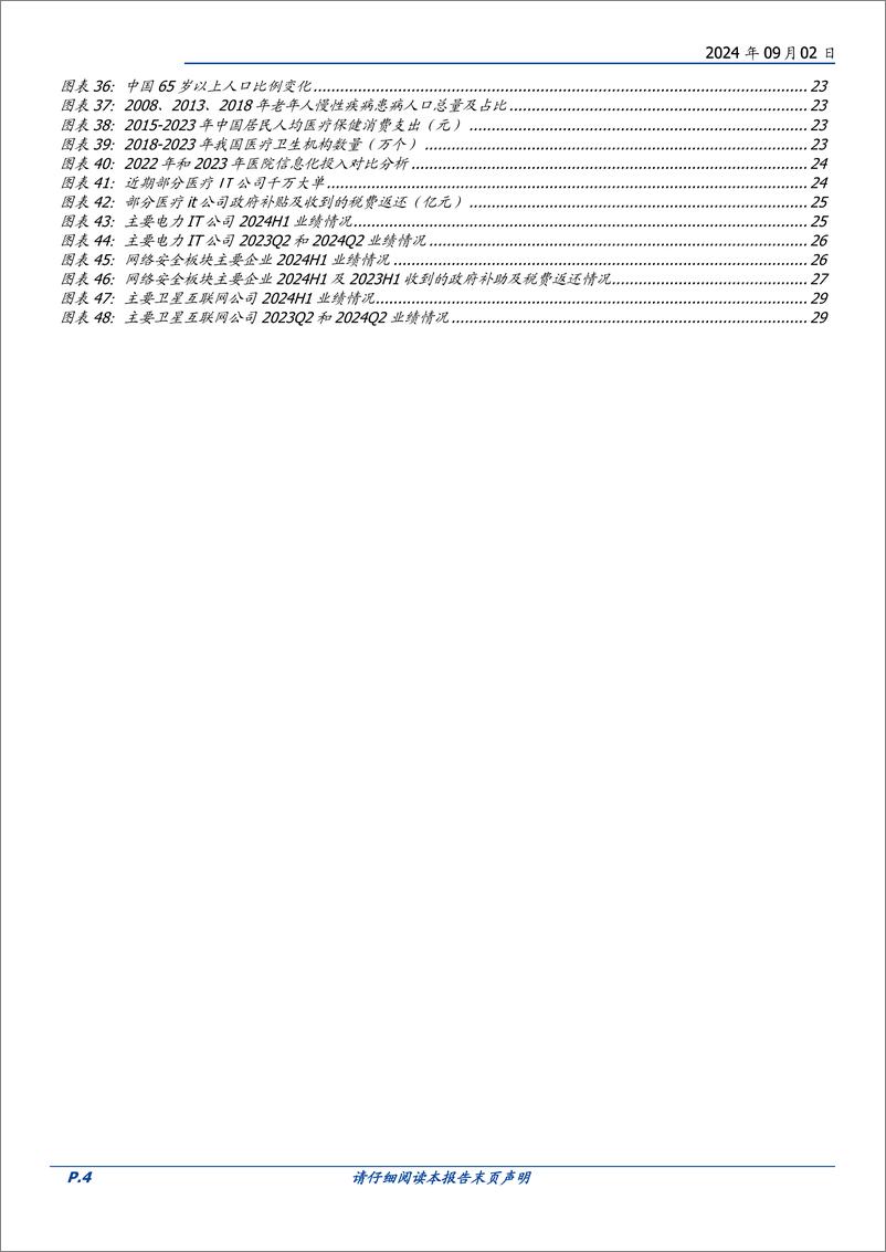 《计算机行业2024H1总结：收入端超预期，利润逐步探底-240902-国盛证券-31页》 - 第4页预览图