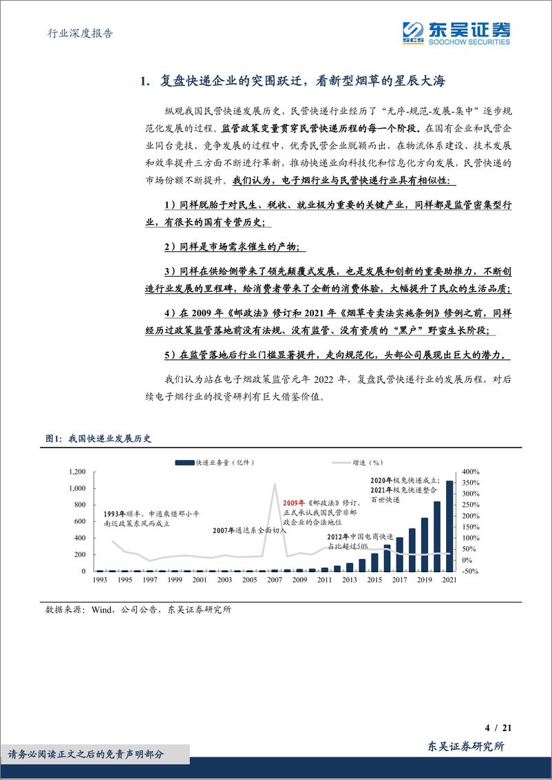 《轻工制造行业深度报告：从民营快递突围跃迁，看新型烟草的星辰大海-20220619-东吴证券-21页》 - 第5页预览图