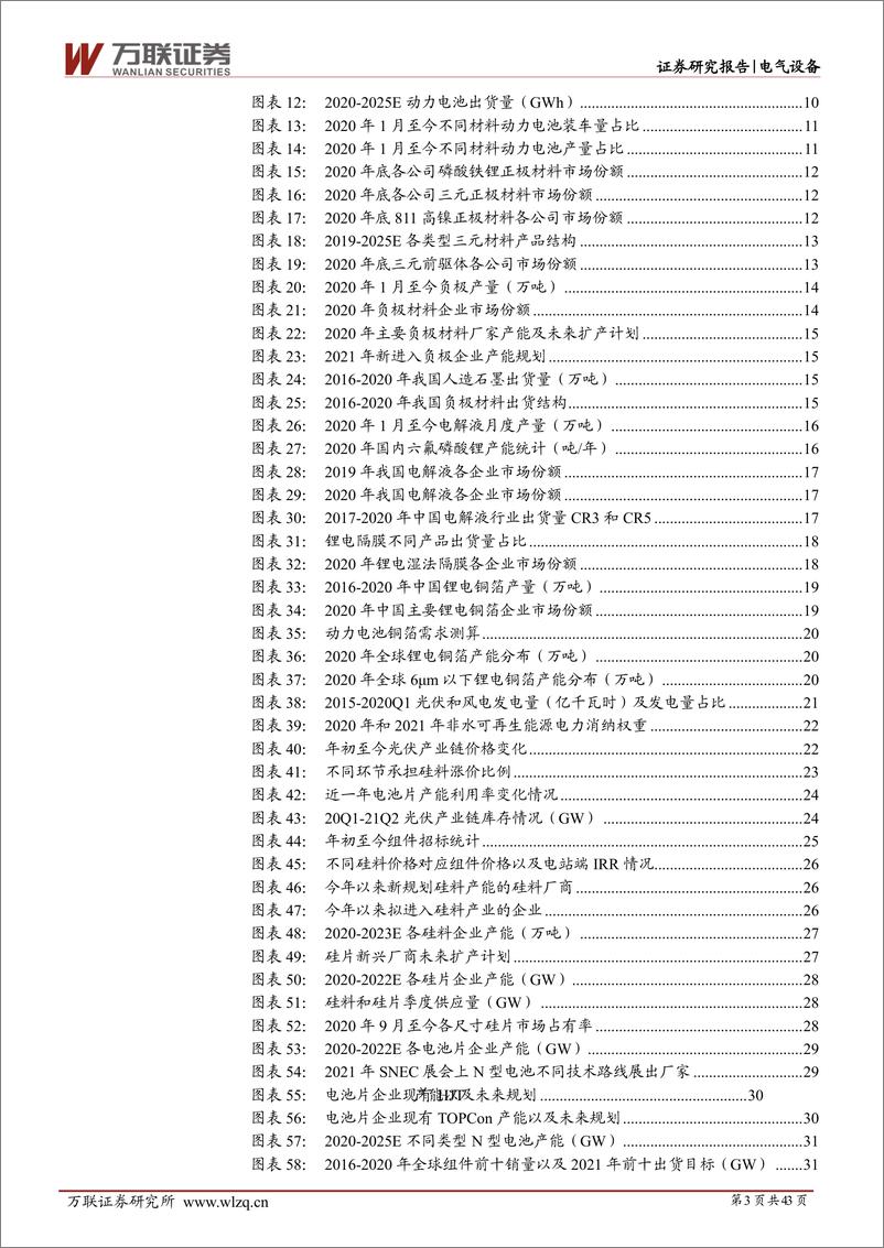 《电气设备行业投资策略报告：驭电而行电动车浪潮起，追风逐日新能源正当时-20210623-万联证券-43页》 - 第3页预览图