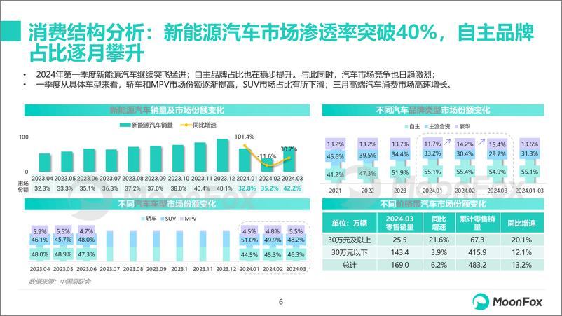 《月狐数据：2024年一季度汽车产业发展报告》 - 第6页预览图