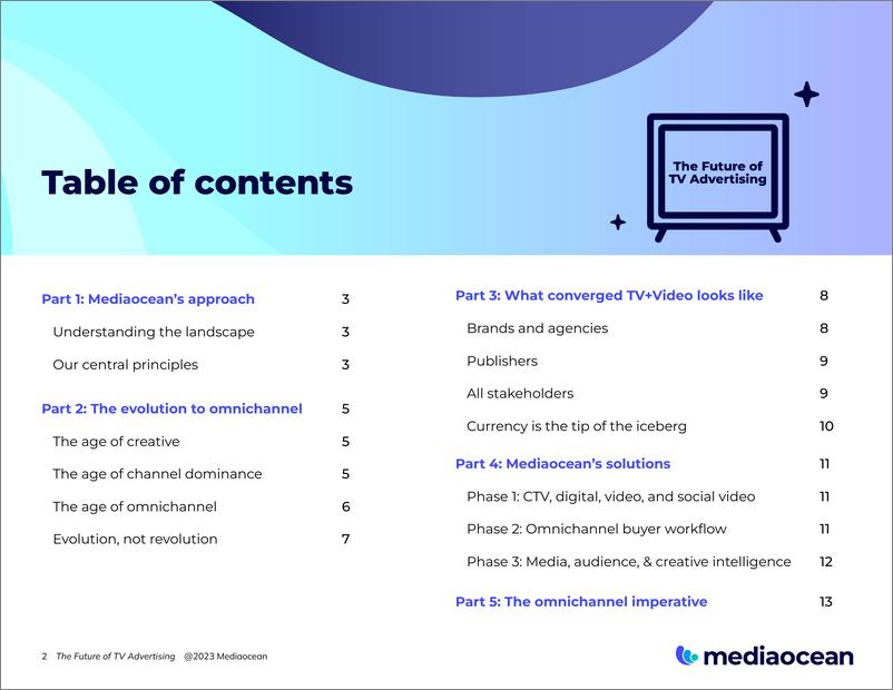 《Mediaocean：电视广告的未来报告（英文版）》 - 第2页预览图