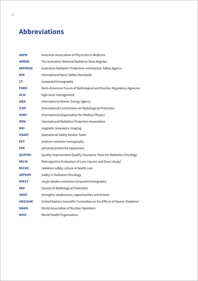 《WHO世界卫生组织_2024加强卫生保健中的辐射安全文化_对卫生保健提供者的指导报告_英文版_》 - 第8页预览图