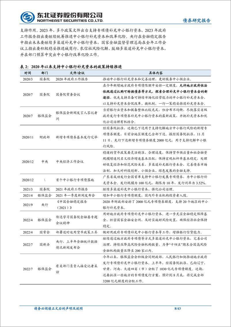 《信用策略专题报告：银行可以获得的外部支持有多少？-240709-东北证券-43页》 - 第8页预览图