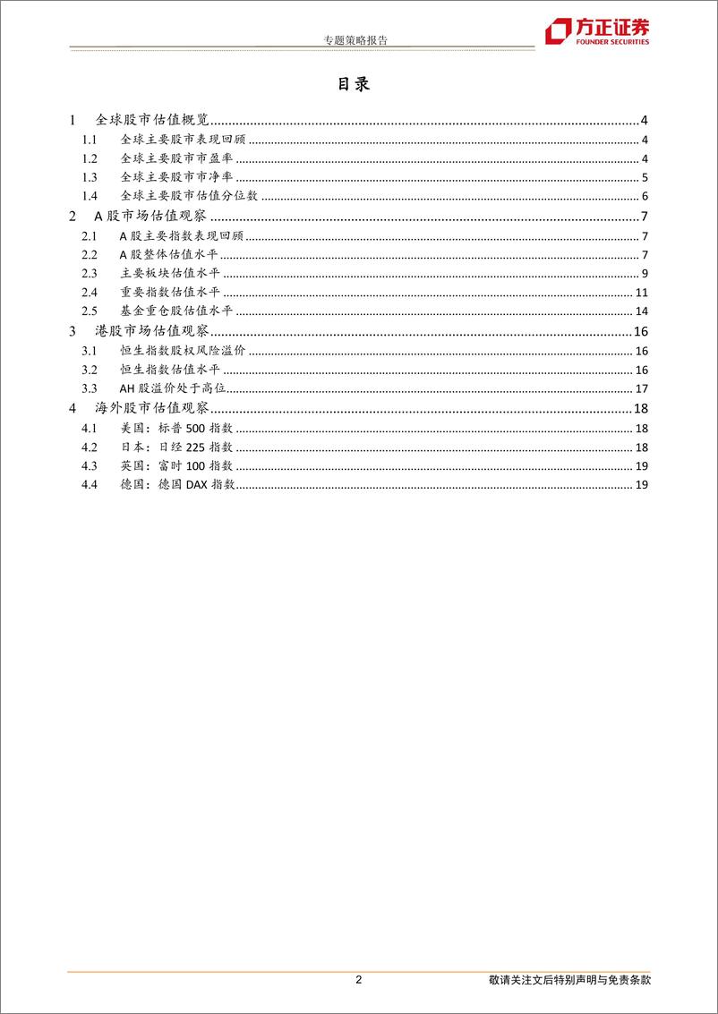 《全球股市估值呈现分化-20221027-方正证券-20页》 - 第3页预览图